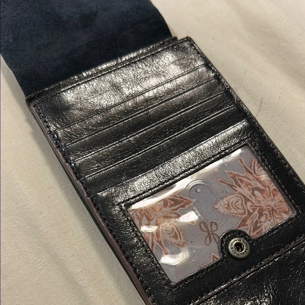 HOBO Black Leather Wallet - Picture 4 of 9